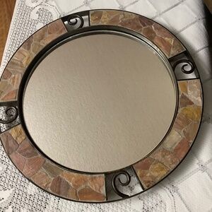 Pier 1 Mirror Vanity Tray for perfume etc 12.5”.